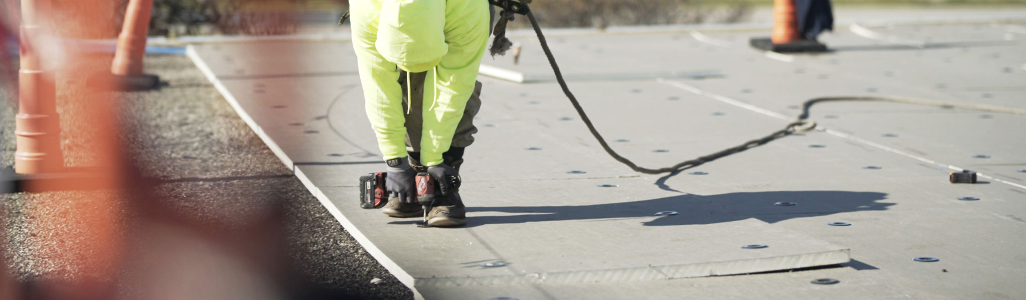 Rooftop Installation Work